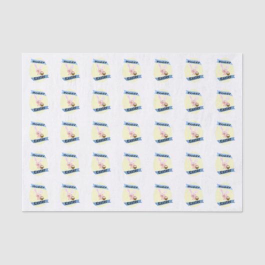 Hoggy Easter Pig Seidenpapier (Vorderseite)