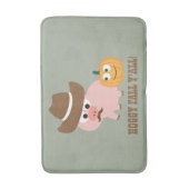 Hoggy Fall Y'all! Badematte (Vorderseite Vertikal)