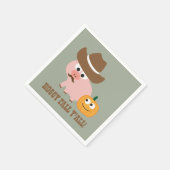 Hoggy Fall Y'all! Serviette (Ecke)