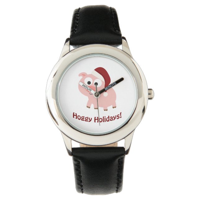 Hoggy Holidays! Armbanduhr (Vorderseite)