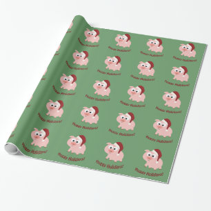 Hoggy Holidays! Geschenkpapier