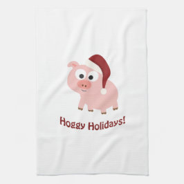 Hoggy Holidays! Handtuch