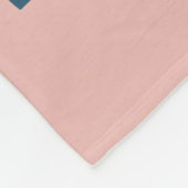 Hoggy Holidays! Winterschwein Fleecedecke (Ecke)