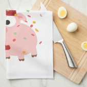 Hoggy neues Jahr! Handtuch (Viertel Falte)