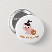 Hoggy Walloween! Button (Vorne & Hinten)