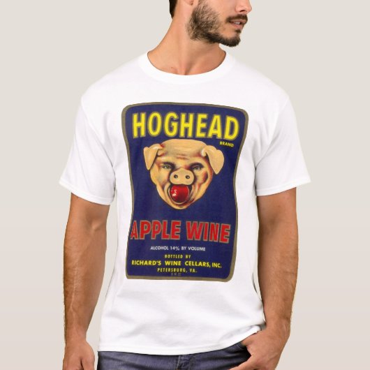 Hoghead Apple Wine T-Shirt (Vorderseite)