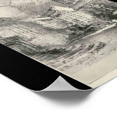 Hoghton Tower Poster (Ecke)