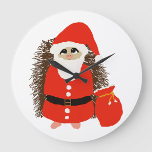 Hogie the Igel© Santa Große Wanduhr