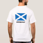 Hogmanay Thistle Scotland T-Shirt (Rückseite)