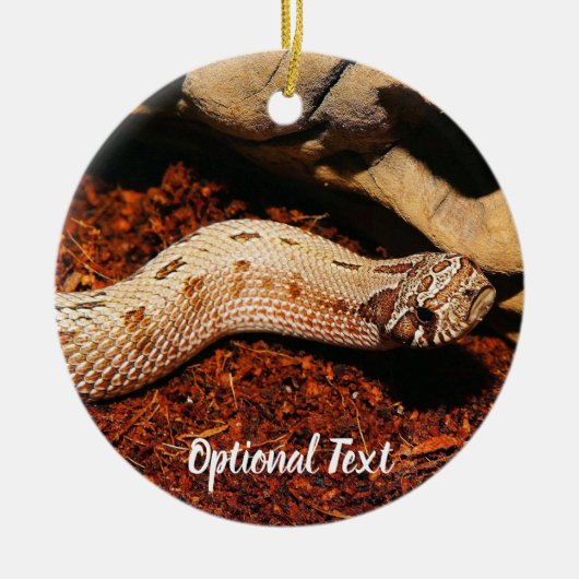 Hognose Keramik Ornament (Vorne)