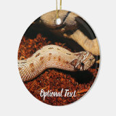 Hognose Keramik Ornament (Links)