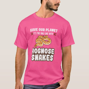 Hognose Snake Funny Animals Niedlich Haustier T-Shirt