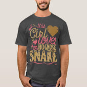 Hognose Snake    GeschenkPresent Fun Funny T-Shirt (Vorderseite)