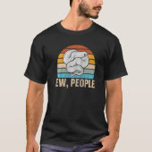 Hognose Snake Retro Ew People T-Shirt (Vorderseite)
