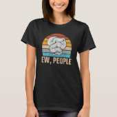 Hognose Snake Retro Ew People T-Shirt (Vorderseite)
