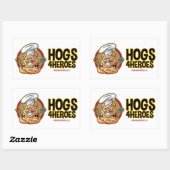 Hogs 4 Heroes Sticker (Blatt)