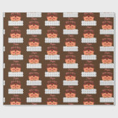 Hogs and Kisses Hinzufügen eines Namenswrapping-Pa Geschenkpapier (Flach)