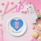 Hogs and Kisses Pig Pappteller (Party)