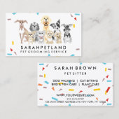 Hogs Chihuahua Collie Golden Retriever Terrier Visitenkarte (Vorne/Hinten)