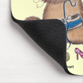 Hogs Gotta Chew Mousepad (Ecke)