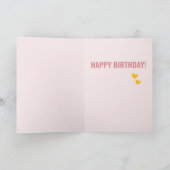 Hogs & Kisses - Niedliches Schweinefieber Geburtst Karte (Innenseite)