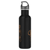 HOGSMEADE™ DIE DREI BROOMSTICKS™ Kneipe & Gasthaus Edelstahlflasche (Rückseite)