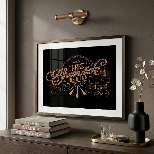 HOGSMEADE™ DIE DREI BROOMSTICKS™ Kneipe & Gasthaus Poster