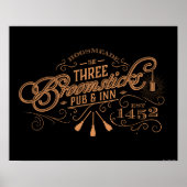 HOGSMEADE™ THE THREE BROOMSTICKS™ Pub & Gasthof Poster (Vorne)