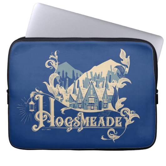 HOGSMEADE™ Vintag Village Graphic Laptopschutzhülle (Vorderseite)