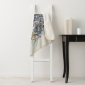 HOGWARTS™ Abzeichen Blumengrafik Sherpadecke (Beispiel)