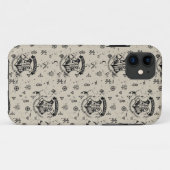 HOGWARTS™ Beige Muster Case-Mate iPhone Hülle (Rückseite (Horizontal))