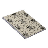 HOGWARTS™ Beige Muster Notizblock (Rechte Seite)