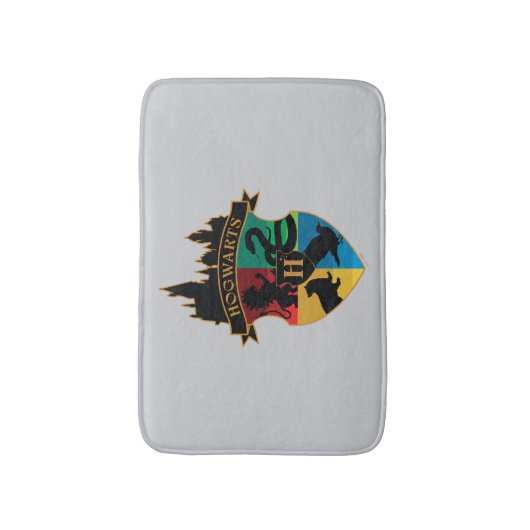 HOGWARTS™ Castle Wappen House Pride Abzeichen Badematte (Vorderseite Vertikal)