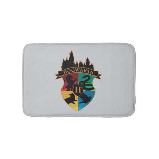 HOGWARTS™ Castle Wappen House Pride Abzeichen Badematte (Vorderseite)