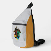 HOGWARTS™ Castle Wappen House Pride Abzeichen Crossbody Bag (Rechte Ecke)