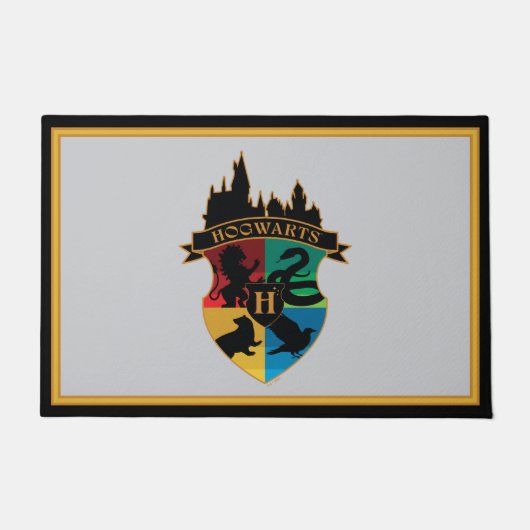 HOGWARTS™ Castle Wappen House Pride Abzeichen Fußmatte (Vorderseite)