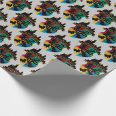 HOGWARTS™ Castle Wappen House Pride Abzeichen Geschenkpapier (Ecke)