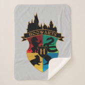 HOGWARTS™ Castle Wappen House Pride Abzeichen Sherpadecke (Vorderseite)