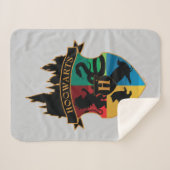 HOGWARTS™ Castle Wappen House Pride Abzeichen Sherpadecke (Vorderseite (Horizontal))
