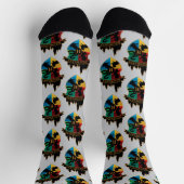 HOGWARTS™ Castle Wappen House Pride Abzeichen Socken (Oben)