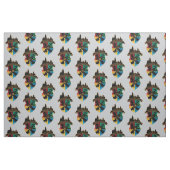 HOGWARTS™ Castle Wappen House Pride Abzeichen Stoff (Fat Quarter (45,7 x 55,9 cm))