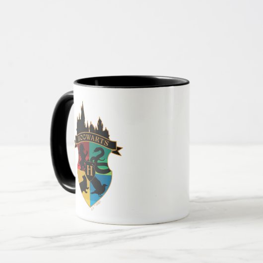 HOGWARTS™ Castle Wappen House Pride Abzeichen Tasse (Vorderseite Links)