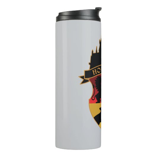 HOGWARTS™ Castle Wappen House Pride Abzeichen Thermosbecher (Nach links gedreht)