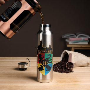 HOGWARTS™ Castle Wappen House Pride Abzeichen Trinkflasche