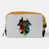 HOGWARTS™ Castle Wappen House Pride Abzeichen Waschbeutel (Rückseite)