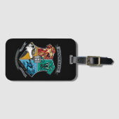 HOGWARTS™ Crosshatched Emblem Gepäckanhänger (Vorderseite (Horizontal))