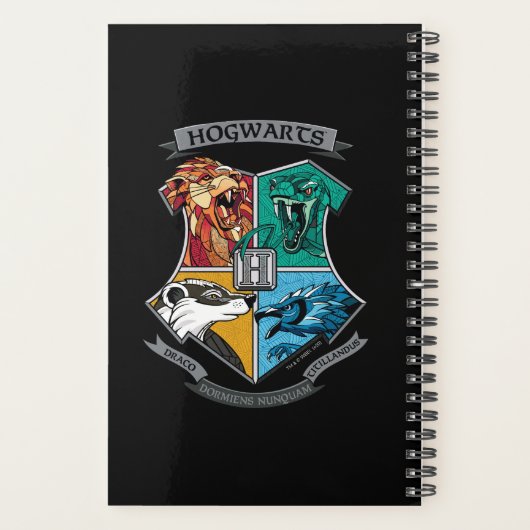HOGWARTS™ Crosshatched Emblem Planer (Rückseite)