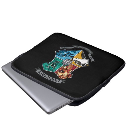 HOGWARTS™ Crosshatched Laptopschutzhülle (Vorne Knopf)