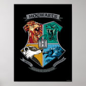 HOGWARTS™ Crosshatched Poster (Vorne)