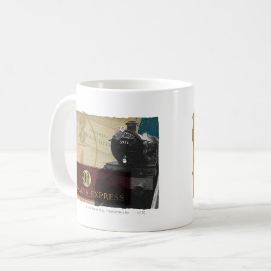 Hogwarts Express Kaffeetasse (Vorderseite Links)